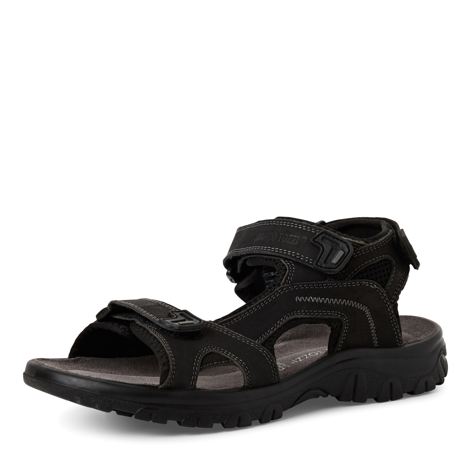 002-18400-42-098-300 Мъжки сандали Marco Tozzi черни - Image 1