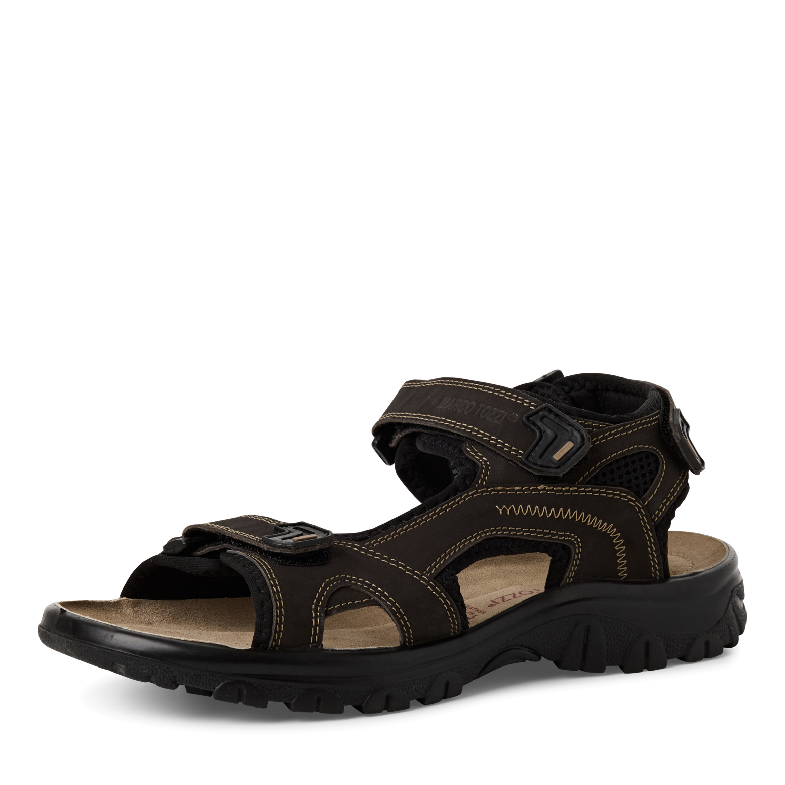 002-18400-42-303-300 Мъжки сандали Marco Tozzi кафяви - Image 1