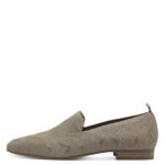 Дамски мокасини Marco Tozzi бежови/златисти - Image 2