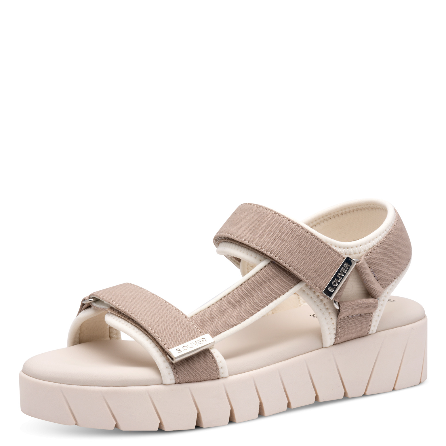 005-28706-44-341-300 Дамски сандали S.Oliver кафяви - Image 1