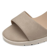 Дамски сандали на платформа S.Oliver бежови - Image 4