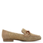 Дамски мокасини Jana Soft Flex бежови - Image 6