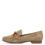 Дамски мокасини Jana Soft Flex бежови - Image 2