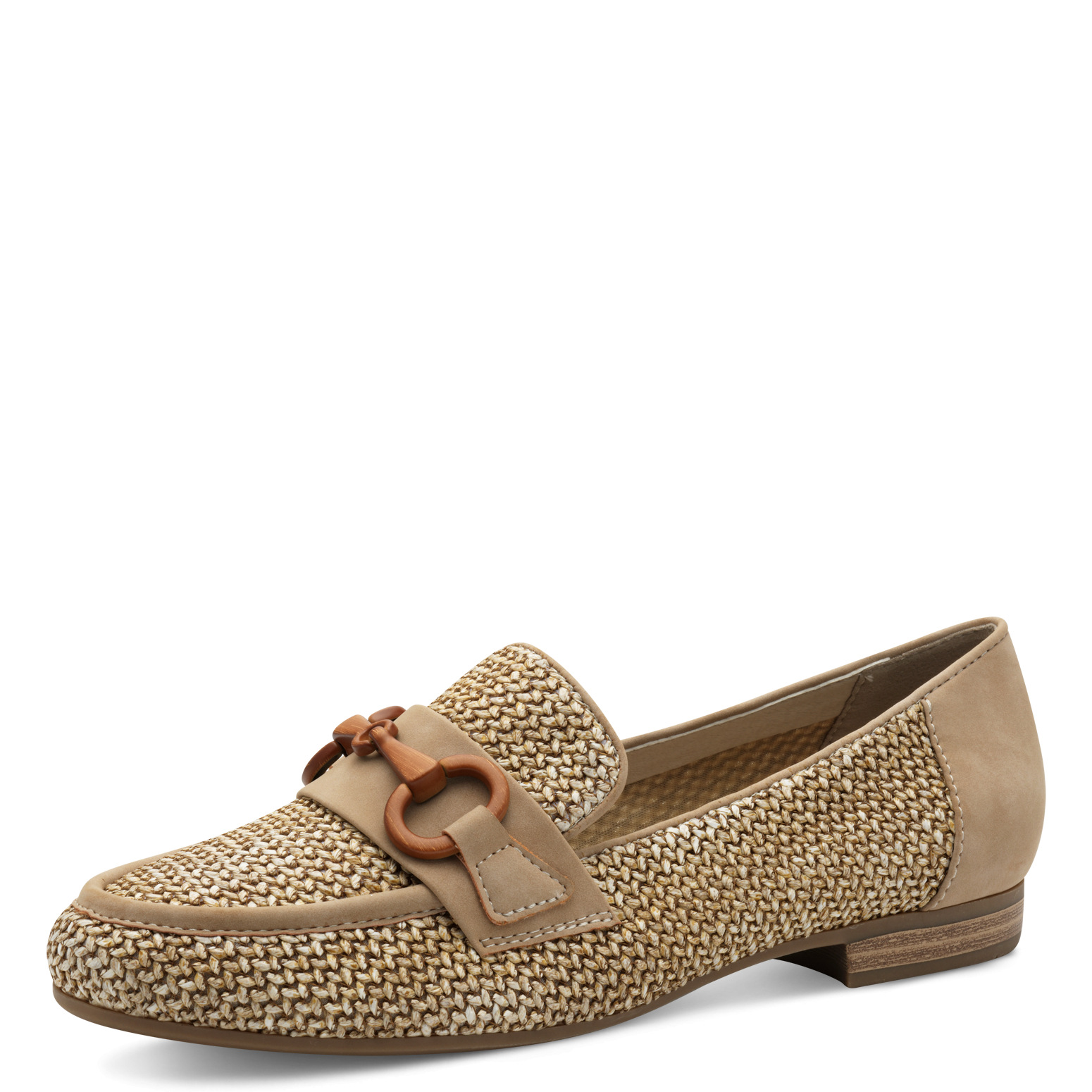 008-24265-44-314-300 Дамски мокасини Jana Soft Flex бежови - Image 1