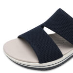 Дамски равни чехли Jana Relax Fit сини ширина H - Image 5