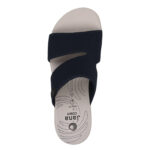 Дамски равни чехли Jana Relax Fit сини ширина H - Image 3