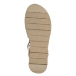 Дамски равни сандали Jana Softline H ширина бежови/кафяви - Image 6