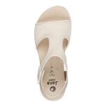 Дамски сандали Jana Softline H ширина бежови - Image 5