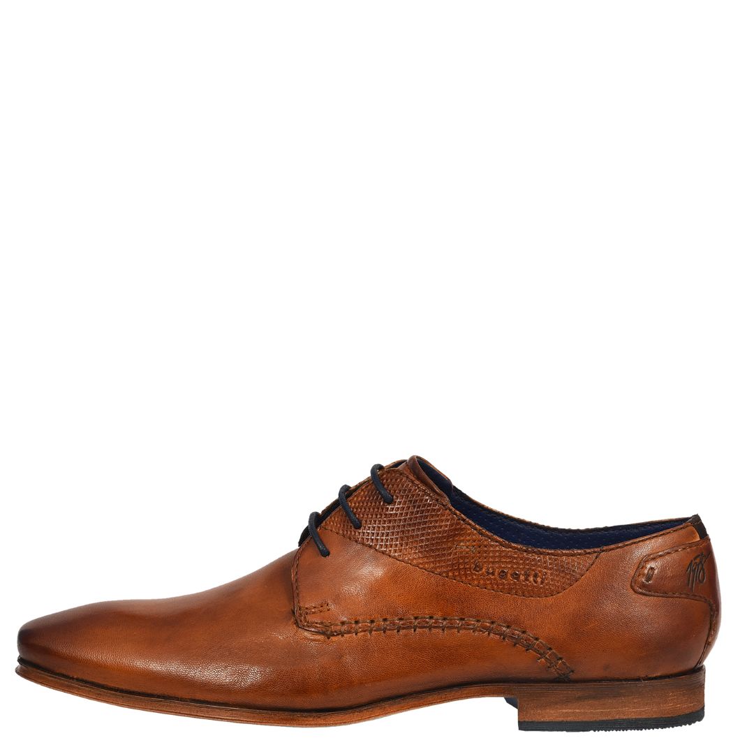 1 Мъжки обувки Bugatti естествена кожа кафяви - Image 1