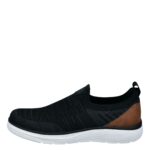 Мъжки спортни обувки без връзки Bugatti черни