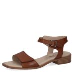 Дамски кожени сандали Caprice кафяви