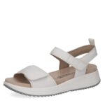 Бели дамски сандали Caprice естествена кожа