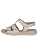 Дамски сандали от естествена кожа Caprice бежови - Image 2