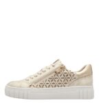 Дамски спортни обувки Marco Tozzi FEEL ME златисти - Image 2