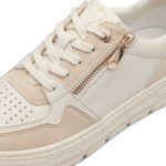 Дамски кецове Marco Tozzi FEEL ME- бежови - Image 5