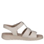 Дамски сандали от естествена кожа Caprice бежови - Image 3