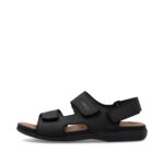 Мъжки сандали естествена кожа Rieker 25558-01 черни - Image 3