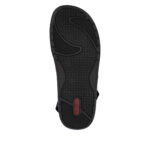 Мъжки сандали естествена кожа Rieker 25558-01 черни - Image 8