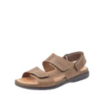 Мъжки сандали естествена кожа Rieker 25558-25 кафяви - Image 4