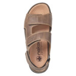 Мъжки сандали естествена кожа Rieker 25558-25 кафяви - Image 8