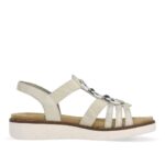 Дамски бежови сандали Remonte Soft foam D2073-60 - Image 5