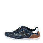 Мъжки спортни обувки Bugatti с връзки сини