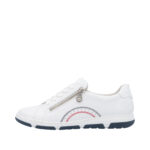Дамски спортни обувки Rieker 42424-80 бели/сини - Image 3