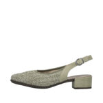 Дамски елегантни обувки Rieker 47060-52 зелени - Image 3