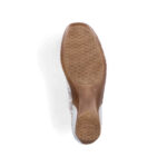 Дамски обувки на среден ток Rieker Antistress 47156-41 сиви/цветни - Image 8