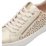 Дамски спортни обувки Marco Tozzi FEEL ME златисти - Image 3