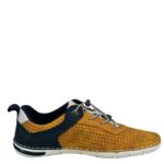 Мъжки спортни обувки Bugatti с връзки жълти - Image 8