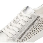 Дамски спортни обувки Marco Tozzi FEEL ME сребристи - Image 4