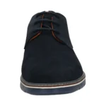 Мъжки велурени обувки Bugatti сини - Image 4