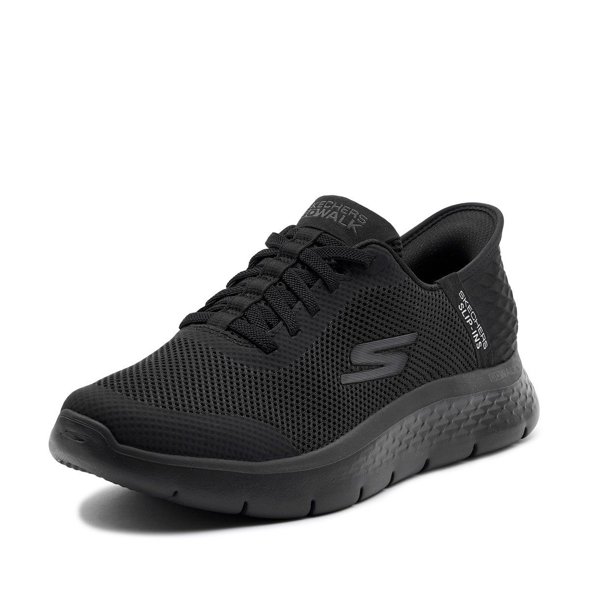 maratonki-skechers-go-walk-flex-hands-up-216324-bbk-3 Мъжки спортни обувки Skechers черни - Image 1