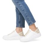 Дамски спортни обувки Rieker W2602-81 бели