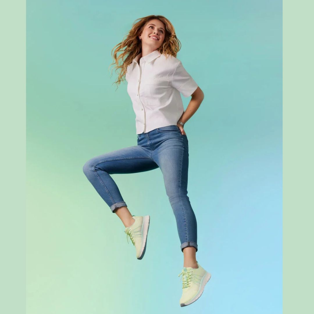 Неозаглавен дизайн (65) Дамски маратонки Tamaris Active зелени - Image 1