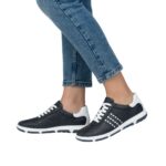 Дамски спортни обувки RIEKER Antistress 42408-14 сини/бели
