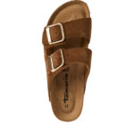 Дамски велурени чехли Tamaris кафяви - Image 6