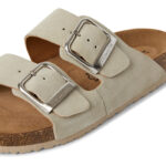 Дамски велурени чехли Tamaris зелени - Image 4