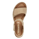 Дамски сандали Tamaris Touch it бежови - Image 5