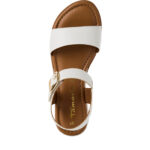 Бели кожени сандали Tamaris Touch-it - Image 5