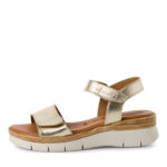 Дамски кожени сандали Tamaris Touch-it златисти - Image 2