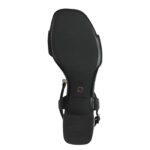 Дамски кожени сандали на ток Tamaris черни - Image 7