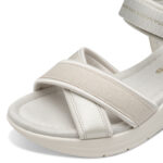 Дамски сандали Tamaris слонова кост - Image 5