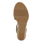 Дамски сандали на платформа Tamaris Antislide зелени - Image 6