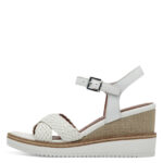 Дамски сандали на платформа Tamaris Touch-it слонова кост - Image 2