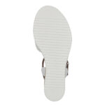 Дамски сандали на платформа Tamaris Touch-it слонова кост - Image 6