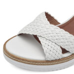 Дамски сандали на платформа Tamaris Touch-it слонова кост - Image 4