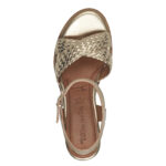 Дамски сандали на платформа Tamaris Touch-it златисти - Image 6