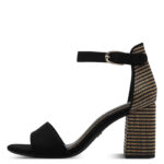 Дамски елегантни сандали на ток Tamaris Touch It черни - Image 2